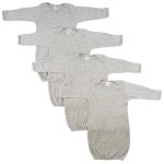 Newborn Baby 4 Piece Gown Set Ls_0678