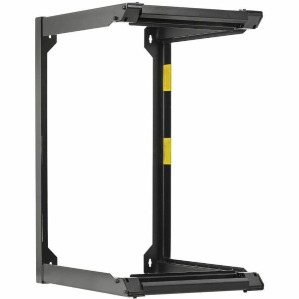 Eaton Tripp Lite Series SmartRack 16U Wall-Mount 2-Post Open Frame Rack, Hinged Front, Heavy Duty - Image 3