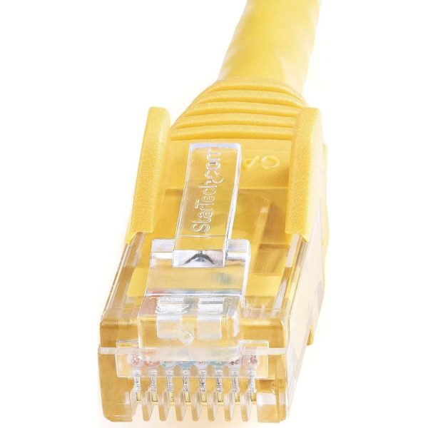 StarTech.com 4ft CAT6 Ethernet Cable - Yellow Snagless Gigabit - 100W PoE UTP 650MHz Category 6 Patch Cord UL Certified Wiring/TIA - Image 3