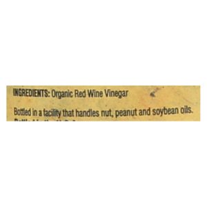 Napa Valley Naturals Organic Red Wine - Vinegar - Case of 12 - 12.7 Fl oz.