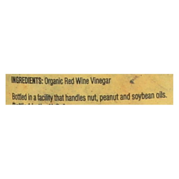Napa Valley Naturals Organic Red Wine - Vinegar - Case of 12 - 12.7 Fl oz.