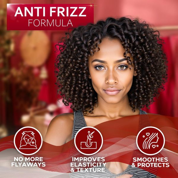 Leave in Conditioner for Curly Hair   Frizz Control for Women and Men   Restores Dry Damaged and Wavy Hair   Detangler Cream and Sulfate Free Anti Static Moisturizer Treatment with Shea Butter - Image 7
