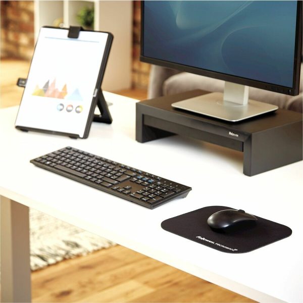 Fellowes Microban® Mouse Pad - Black - Image 3