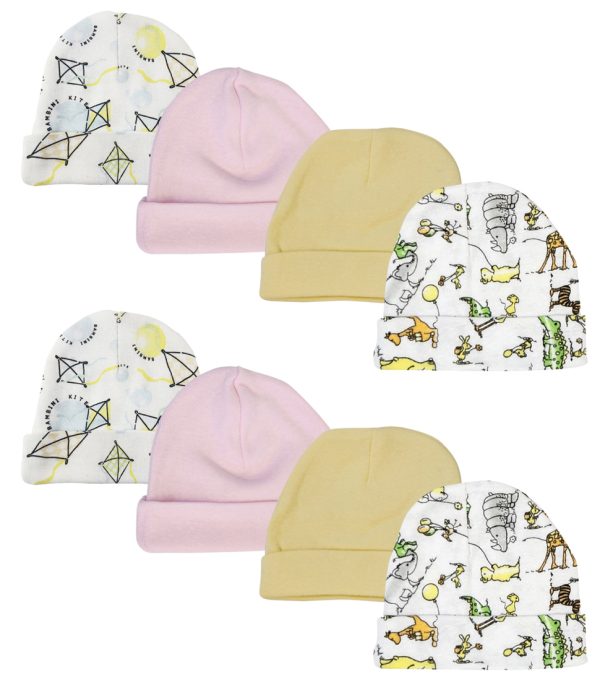 Boys Girls Caps (pack Of 8) Nc_0295