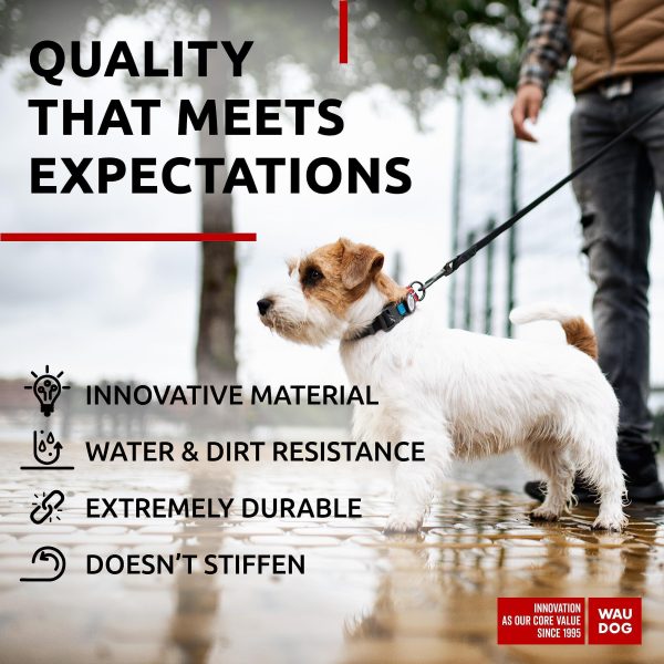 Waterproof Dog Collar   Adjustable Dog Collar for Large Dogs Small and Medium Dogs   Breakaway Dog Collar Waterproof with Plastic Buckle and QR Dog Tag   Boy & Girl Dog Collars (Black) - Image 4