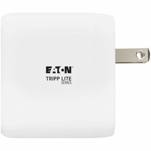 Eaton Tripp Lite Series Compact USB-C Wall Charger - GaN Technology, 65W PD Charging, White - Image 5