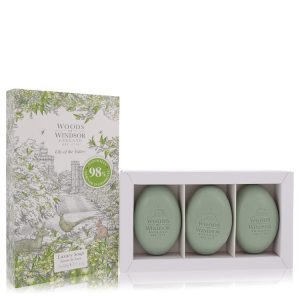 Woods of Windsor Three 2.1 oz Luxury Soaps 2.1 oz for Women