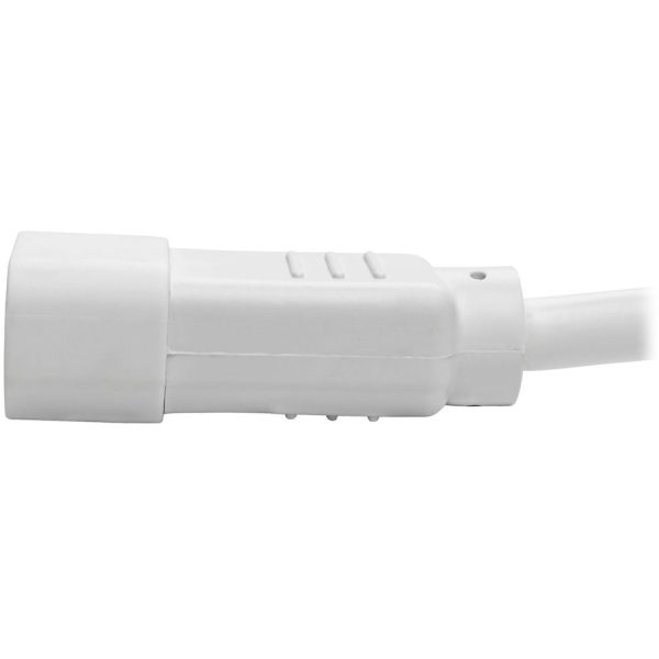 Eaton Tripp Lite Series PDU Power Cord, C13 to C14 - 10A, 250V, 18 AWG, 3 ft. (0.91 m), White - Image 5