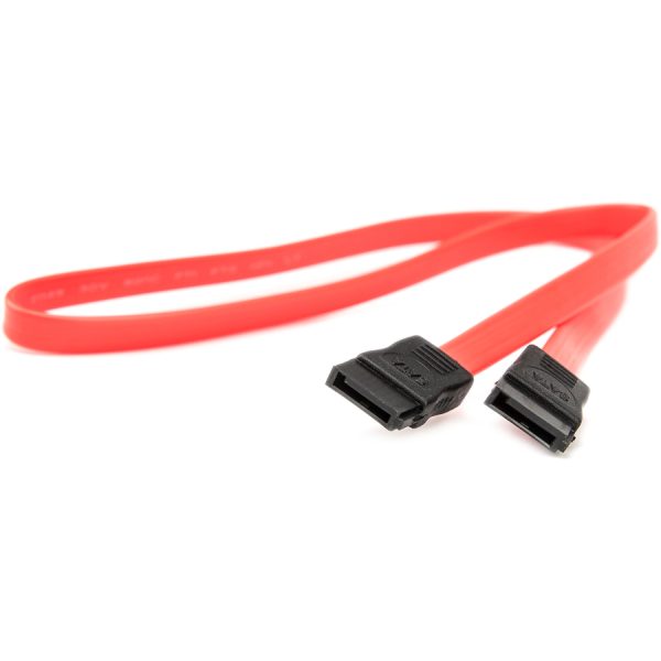 Rocstor Premium 18in SATA Serial ATA Cable - SATA - 18in - 1 x Female SATA - 1 x Female SATA - Red - Image 6