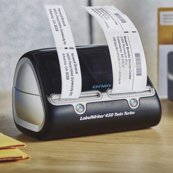 Dymo LabelWriter Direct Thermal Printer - Monochrome - Label Print - USB - Platinum - Image 4