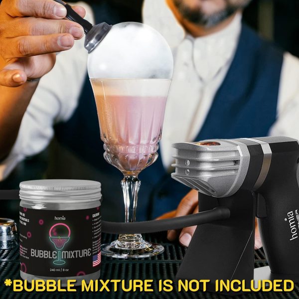 Smoking Gun Wood Smoke Infuser Birner PRO   Smoking Box Kit 12 PCS Smoker Machine with Accessories and Wood Chips   Cold Smoke for Food and Drinks   Gift for Man - Image 4
