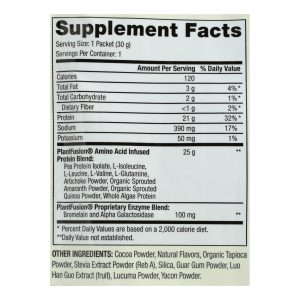 Plantfusion - Complete Protein - Chocolate - Case of 12 - 30 Grams