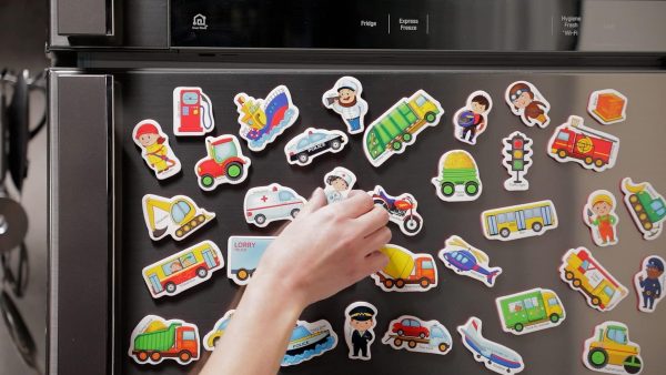 34 Foam Fridge Magnets for Toddlers 1 3 – Large Toddler Magnets – Fridge Magnets for Kids   Refrigerator Magnets for Kids – Baby Magnets   Magnets for Kids on Fridge - Image 6