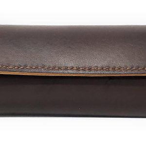 Leather Glasses Case Eyeglass Case Sunglass Case Genuine Leather Slim Glasses Case for Men and Women