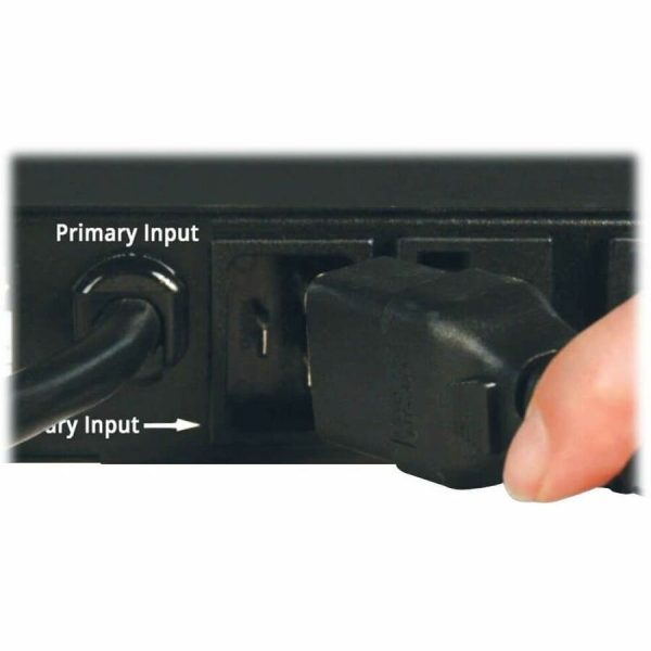 Eaton Tripp Lite Series 1.9kW Single-Phase Switched Automatic Transfer Switch PDU, 2 120V L5-20P / 5-20P Inputs, 16 5-15/20R Outputs, 1U, TAA - Image 4