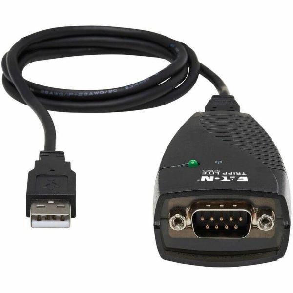 Eaton Tripp Lite Series Keyspan USB to Serial Adapter - USB-A Male to DB9 RS232 Male, 3 ft. (0.91 m), TAA - Image 4