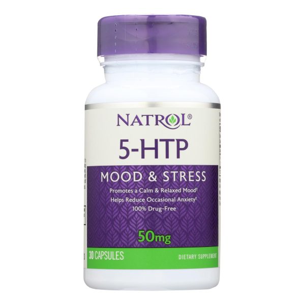 Natrol 5-HTP - 50 mg - 30 Caps - Image 3
