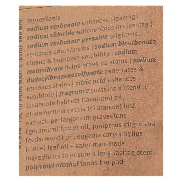 Stoneworks Laundry Detergent Pods - Oak Tree - Case of 6 - 50 count - Image 2
