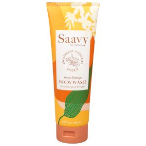 Saavy Naturals - Body Wash Sweet Orange - EA of 1-8.5 FZ