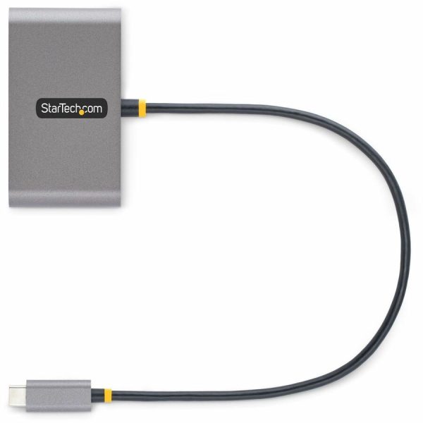 StarTech.com 4-Port USB-C Hub with 100W Power Delivery Pass-Through, 2x USB-A + 2x USB-C, 5Gbps, 1ft/30cm Long Cable, Portable USB 3.0 Hub - Image 5