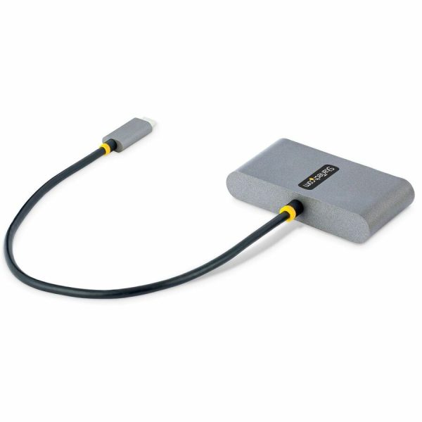 StarTech.com 4-Port USB-C Hub with 100W Power Delivery Pass-Through, 2x USB-A + 2x USB-C, 5Gbps, 1ft/30cm Long Cable, Portable USB 3.0 Hub - Image 6