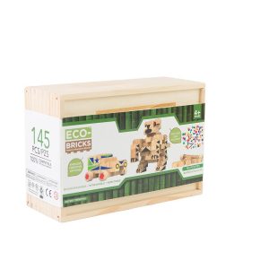 Eco-bricks Bamboo 145pcs + felt