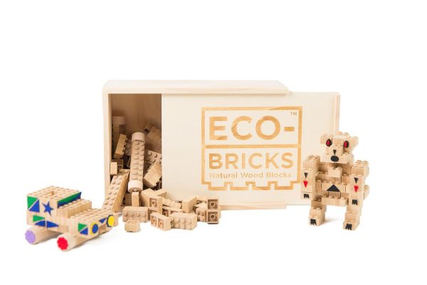 Eco-bricks Bamboo 145pcs + felt - Image 7