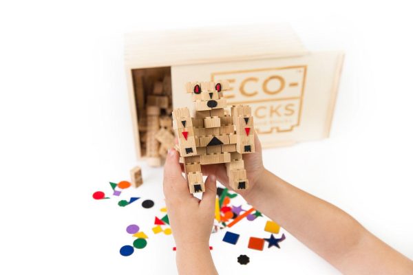 Eco-bricks Bamboo 145pcs + felt - Image 14