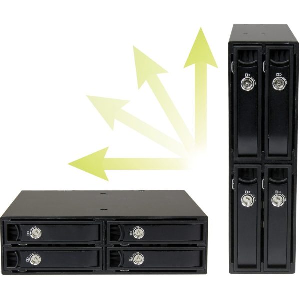 StarTech.com 4-Bay Mobile Rack Backplane for 2.5in SATA/SAS Drives - Image 6