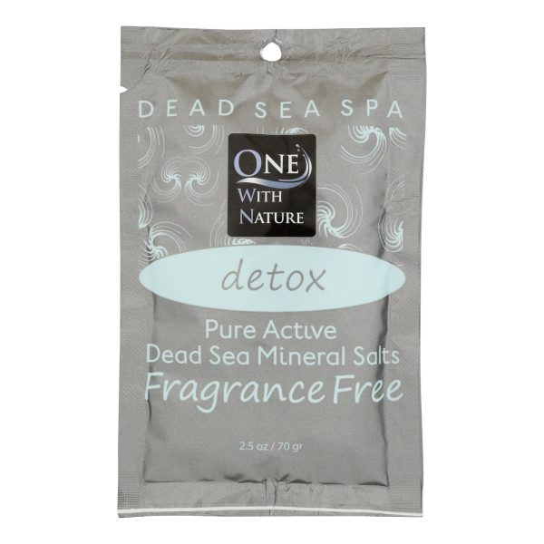 One With Nature Dead Sea Mineral - Salt Bath - Case of 6 - 2.5 oz. - Image 2