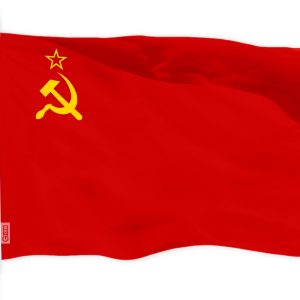 G128 Union of Soviet Socialist Republics USSR Flag | 3x5 Ft | LiteWeave Pro Series Printed 150D Polyester | Indoor/Outdoor, Vibrant Colors, Brass Grommets, Thicker and More Durable Than 100D 75D Poly