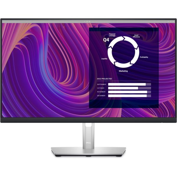 Dell P2423D 24" Class QHD LCD Monitor - 16:9 - Black, Silver - Image 6