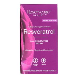 Reserveage Nutrition - Supp Resveratrol.250 Mg - 1 Each-60 VCAP