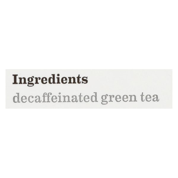 Bigelow Tea Decaf Green Tea - Case of 6 - 20 BAG - Image 2