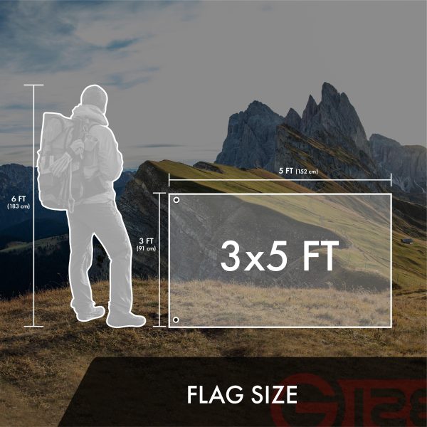 G128 American USA Camouflage Flag 3x5 Feet Embroidered Green Stars Camo Stripes 420D Polyester - Image 7