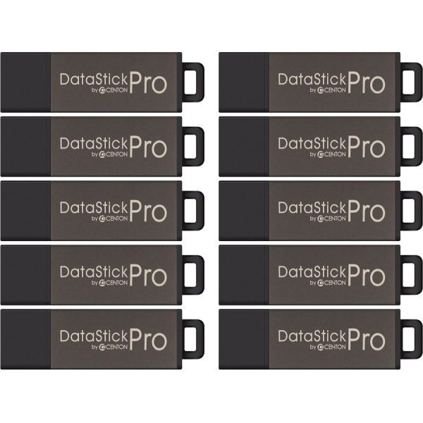 Centon 2GB DataStick Pro USB 2.0 Flash Drive - 10 Pack