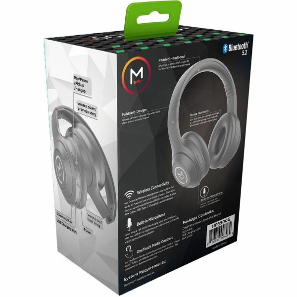 Morpheus 360 Comfort Plus Wireless over ear Headphones Bluetooth 5.4 HP6500G - Image 2