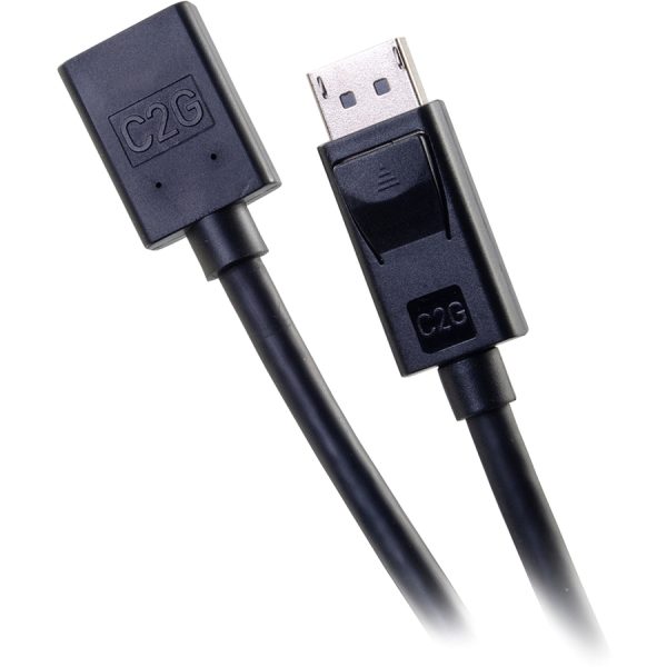 C2G 6ft 8K DisplayPort Extension Cable - M/F - Image 2
