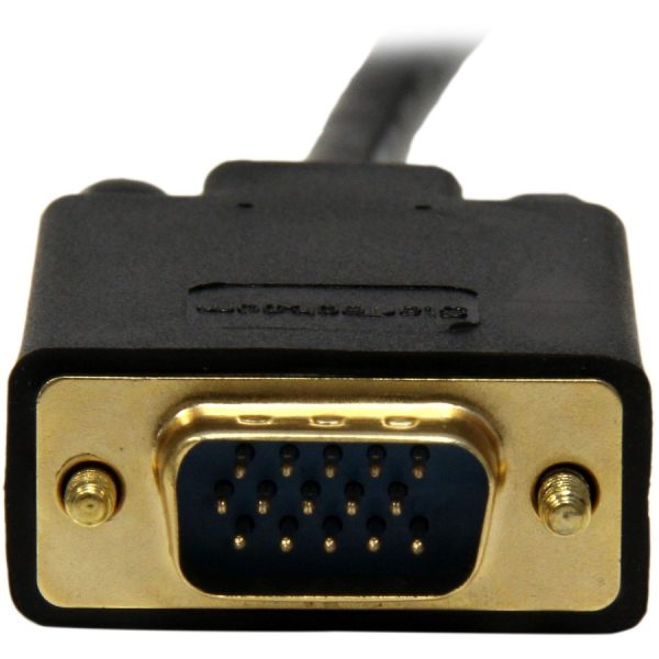 StarTech.com 3ft Mini DisplayPort to VGA Cable, Active Mini DP to VGA Adapter Cable, 1080p, mDP 1.2 to VGA Monitor/Display Converter Cable - Image 5