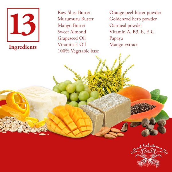 Yadain Mango Butter Extreme | Whipped Shea Butter for Face and Body Moisturizing Natural Body Butter for Skin Hydration with UV Protection 12oz - Image 4