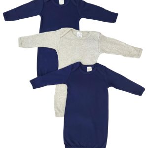 Unisex Newborn Baby 3 Piece Gown Set Nc_0878
