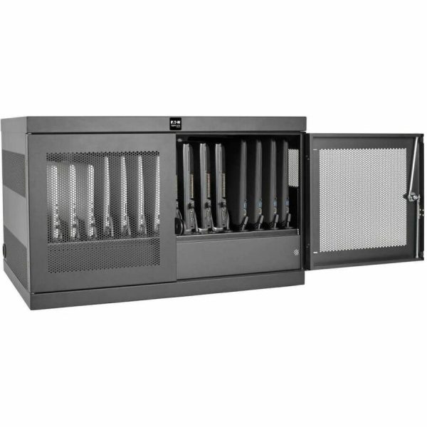 Eaton Tripp Lite Series Multi-Device Charging Station, 16 AC Outlets, Chromebooks and Laptops, Wall-Mount and Cart Options, Black - Image 5