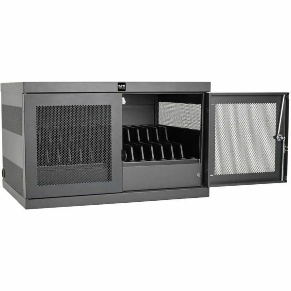 Eaton Tripp Lite Series Multi-Device Charging Station, 16 AC Outlets, Chromebooks and Laptops, Wall-Mount and Cart Options, Black - Image 9