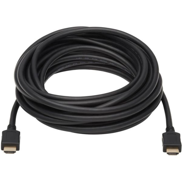 Eaton Tripp Lite Series High-Speed HDMI Cable with Ethernet (M/M), UHD 4K, 4:4:4, CL2 Rated, Black, 20 ft. - Image 2