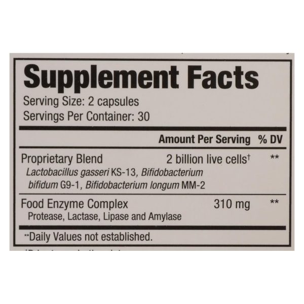 Kyolic - Kyo-Dophilus with Enzymes Digestion - 60 Capsules