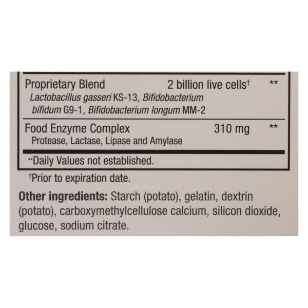 Kyolic - Kyo-Dophilus with Enzymes Digestion - 60 Capsules - Image 3