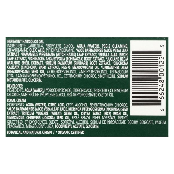 Herbatint - Hair Color 4c Ash Chestnt - EA of 1-5.75 FZ