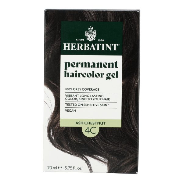 Herbatint - Hair Color 4c Ash Chestnt - EA of 1-5.75 FZ - Image 2