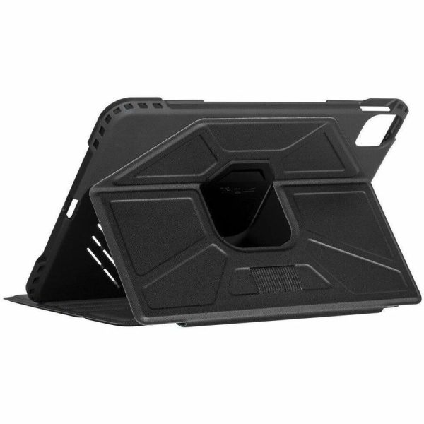 Targus Pro-Tek THZ866GL Rugged Carrying Case (Folio) for 10.9" to 11" Apple iPad Air (4th Generation), iPad Air (5th Generation), iPad Pro, iPad Pro (2nd Generation), iPad Pro (3rd Generation), iPad Pro (4th Generation) Tablet, Apple Pencil, Stylus - Black - Image 3