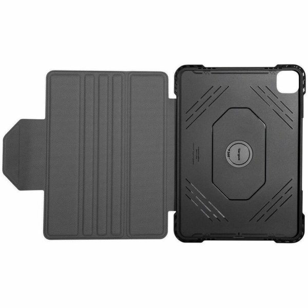 Targus Pro-Tek THZ866GL Rugged Carrying Case (Folio) for 10.9" to 11" Apple iPad Air (4th Generation), iPad Air (5th Generation), iPad Pro, iPad Pro (2nd Generation), iPad Pro (3rd Generation), iPad Pro (4th Generation) Tablet, Apple Pencil, Stylus - Black - Image 4